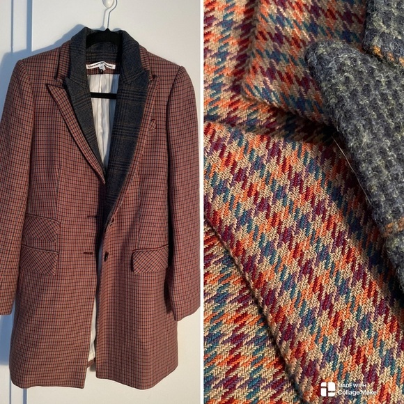 VERONICA BEARD Dickey Jacket Plaid women’s coat - Picture 1 of 7